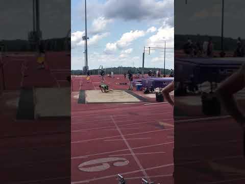 Video of Jump of 39’8” at first summer meet