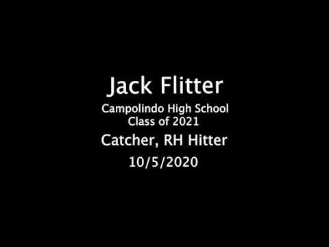 Video of Jack Flitter (2021) Catching Video (10/5/2020)