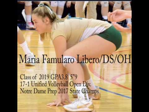 Video of Maria Famularo 2019 LIB/DS Positional Training