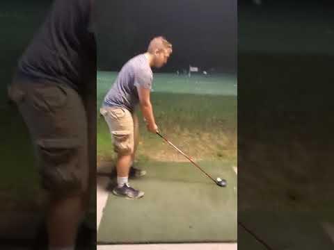 Video of Working in my swing at the range