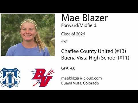 Video of Mae Blazer High School Highlights