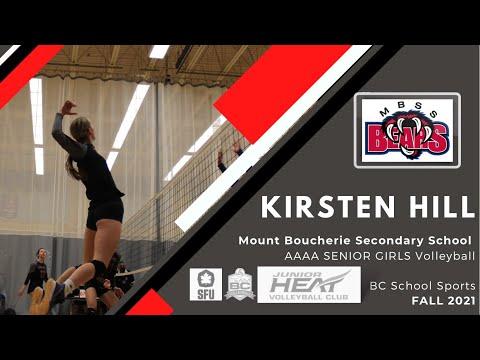 Video of Kirsten Hill (2022 SFU) BC High School Sports Highlights - Fall 2021