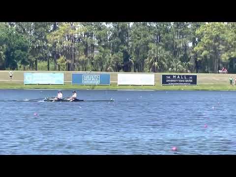 Video of 1st Place Girls Junior 2x FSRA 2023 State Sculling Championship(Stroke Seat)