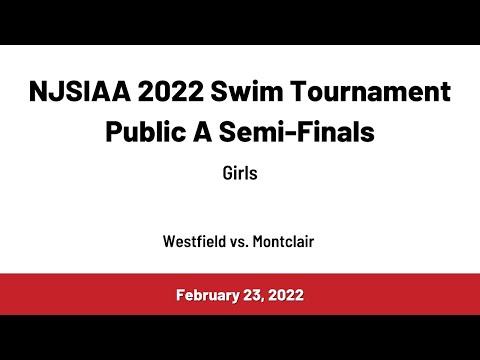 Video of NJSIAA Swim Tournament Public A Semi Finals - Girls