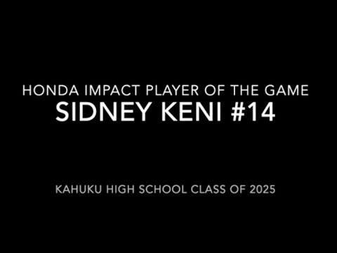 Video of Impact Player #14 c/o 2025