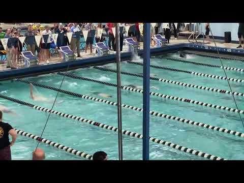 Video of 200 Back New England Silvers Championship; Lane 4