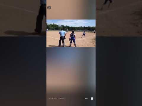 Video of Home run opposite field blast