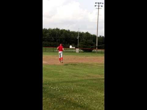 Video of Logan Hollingsworth fielding