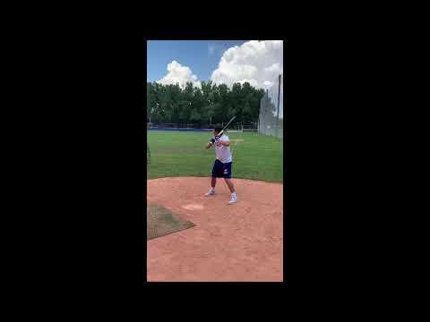 Video of Zach Cook(2021) Hitting 8/2020