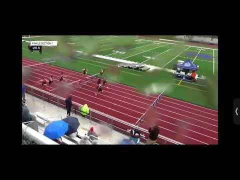 Video of *During thunderstorm* 15.28 110H (lane 1)