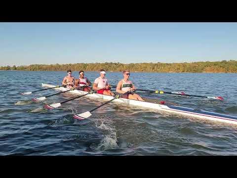 Video of 1V Men's U19 4x 5K practice (2 seat)