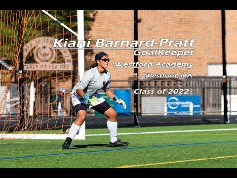 Video of Kiani Barnard-Pratt - Sophomore Year Soccer Highlights 2019-2020