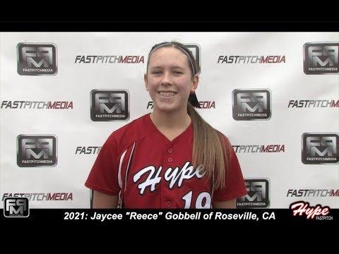 Video of 2021 Jaycee "Reece" Gobbell Outfield Softball Skills Video - Hype Fastpitch