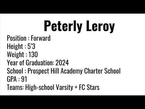 Video of Peterly Leroy - Fall 2020 Highlights