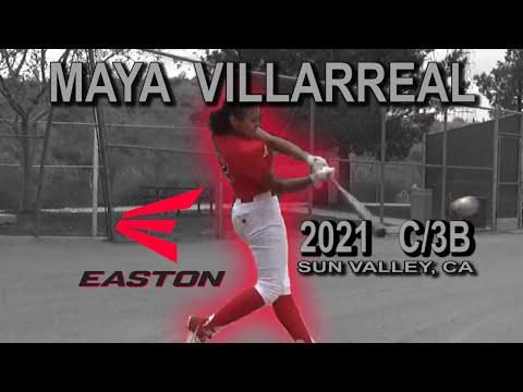 Video of 2021 maya Villarreal catcher and third base/ut softball skills video 