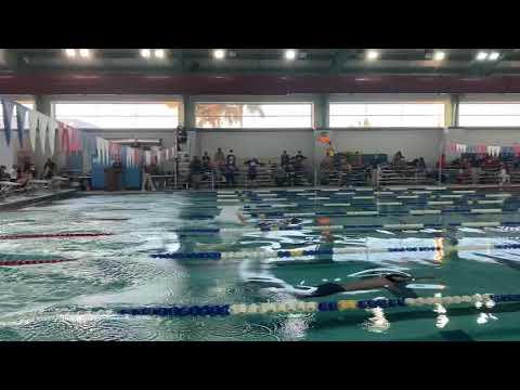 Video of 50 yard freestyle 