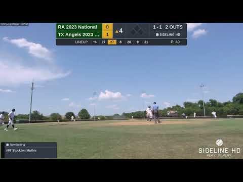 Video of Cole Zimmerman Triple vs Texas State Commit