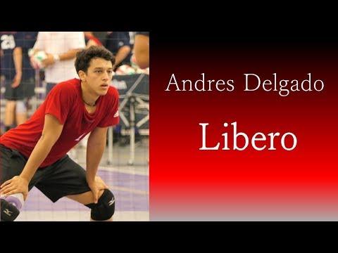 Video of Andres Delgado Libero Class 2018 - Senior Highlights