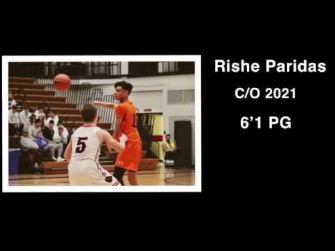 Video of 6’1 PG Rishe Paridas c/o 2021