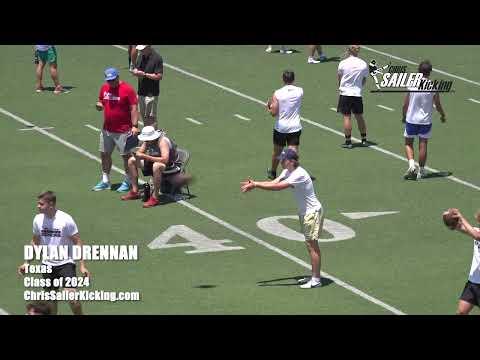 Video of Chris Sailer Kicking Camp Rising Srs. (July 2023) 