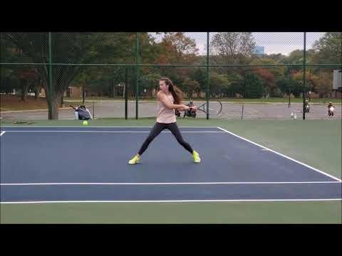 Video of Polina Tennis 10-23-2021 SGJR