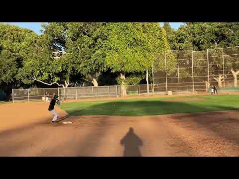 Video of Skills-Practice fielding at shortstop 