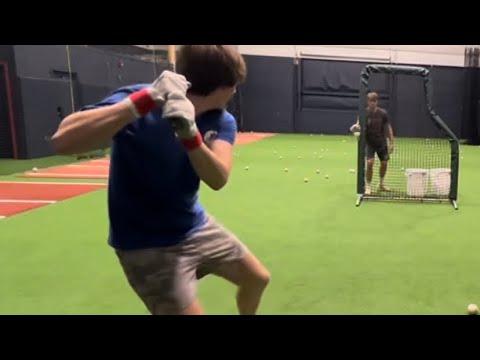 Video of Logan Madison Batting Practice 1/25/23