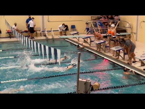 Video of 50 Freestyle Split - Grace Wing - 200 SCY Freestyle Relay