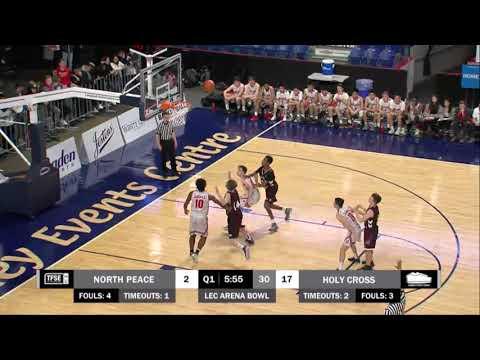 Video of #11 in red - North Peace vs. Holy Cross