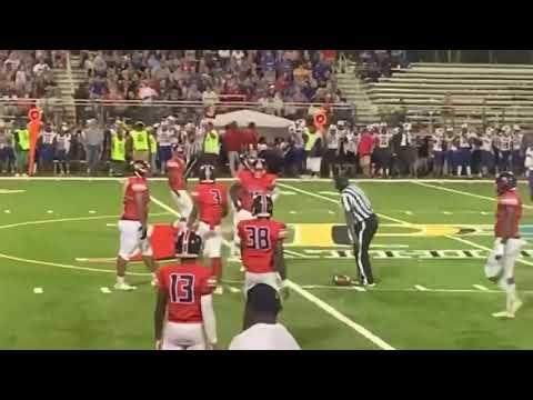 Video of Big tackle 