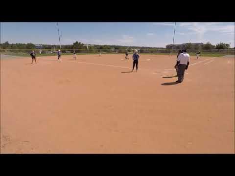 Video of Stampede CO Tourney Highlights  Shayna Grossman 3rd Base vs AF Shepard, Pitcher vs Bombers: 7- 2020