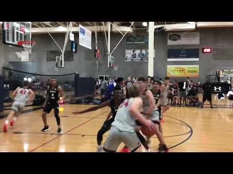 Video of Under Armor AAU Session #2, Tailon Manson #21 Black & White Jersey 17U Virginia Elite  6’7 Wing/F