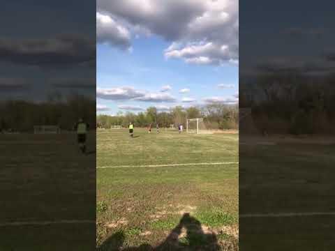 Video of breakaway goal with left