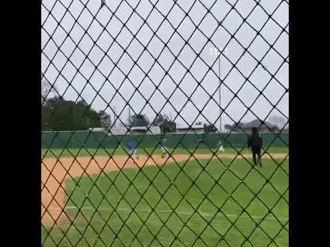Video of 2 rbi base hit