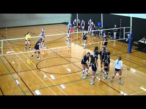 Video of Pizza Hut Invitational Sept. 2015 - Setter #1 - Named to All Tournament Team 