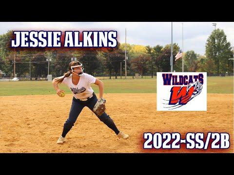 Video of 2022 - SS/SB Jessie Alkins Softball Skills Video