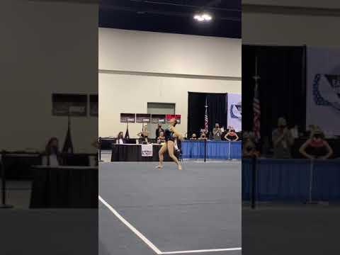 Video of 2021 Eastern Nationals Level 9 Floor 9.525–37.100 7th AA! Class of 2023, Lanier’s Gymnastics