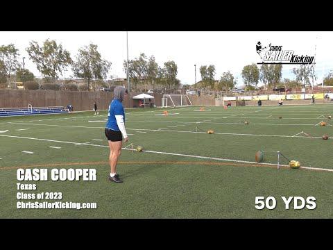 Video of Cash Cooper at Sailer camp Las Vegas Jan 14,15 2023