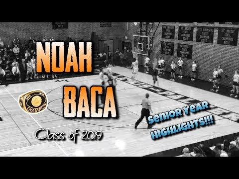 Video of Noah Baca class 2019 senior highlights 
