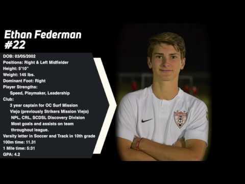 Video of Ethan Federman Highlights