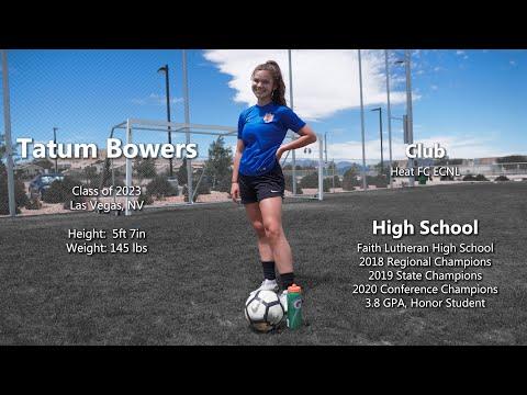 Video of Tatum Bowers '23 - Soccer Highlights v4 (EXTENDED)