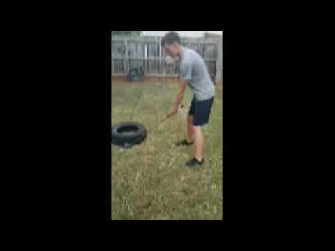 Video of Golf training 