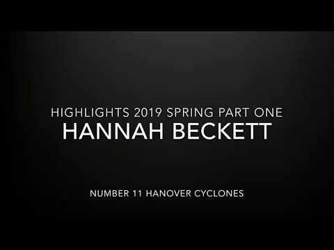 Video of Hannah Beckett Highlights Part One