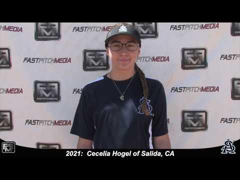 Video of 2021 Cecelia Hogel Pitcher, Catcher, and Middle infielder 