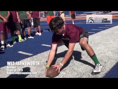 Video of Rubio Long Snapping Fall Camp California October 2013