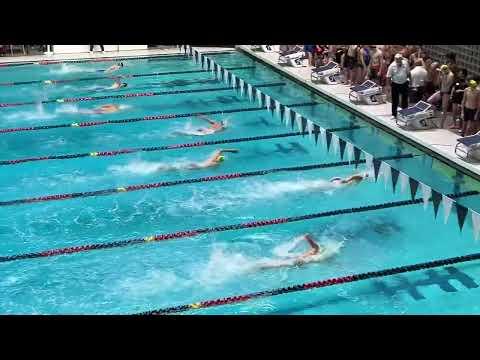Video of 100yd Free - Lane 6 - finish 50.75 on 1-7-24