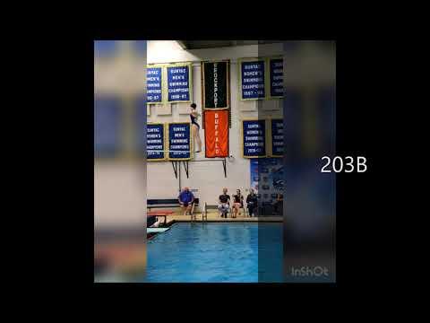 Video of Kailee Payne - 1M & 3M Back & Reverse Dives