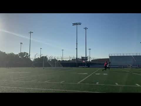 Video of DB/WR Work 6/4
