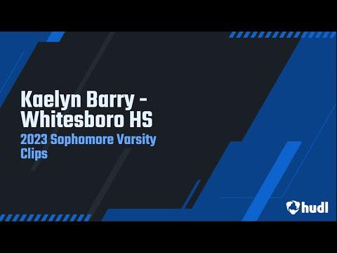 Video of Kaelyn Barry 2023 Varsity Highlights - Sophomore Season
