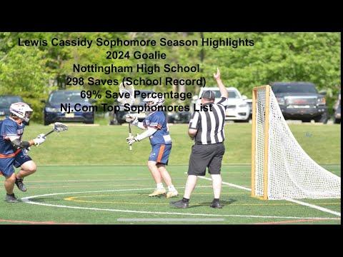 Video of Lewis Cassidy Sophomore Season Highlights